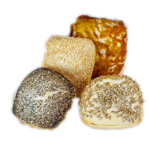 Rolls with Seeded Toppings
